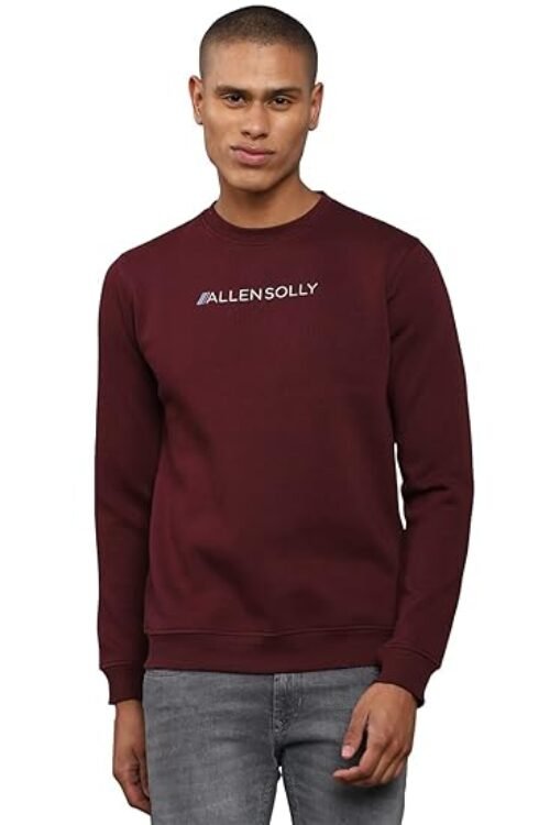 ALS Men Cotton Crew Neck Sweatshirt