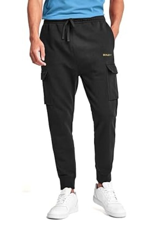 Boldfit Cargo Pant for Men Solid Cargo Joggers for Men & Boys Casual Wear Cargo Pants for Men Regular Fit Cargos for Men Stylish Mens Cargo Pant, Trouser, Lowers for Men