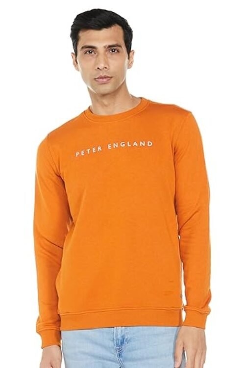 PE Men’s Cotton Blend Crew Neck Sweatshirt