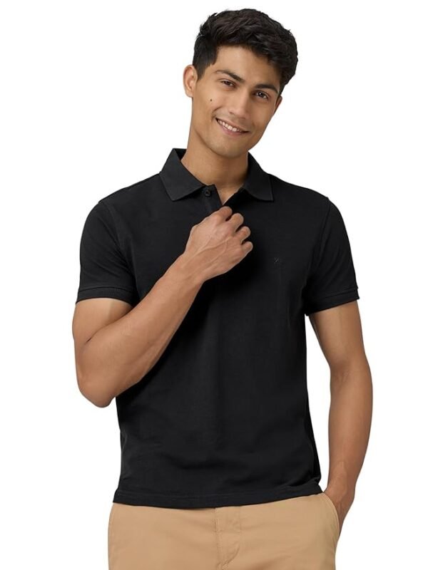 XYXX Men's Nova 100% Combed Cotton Regular Fit Polo T-Shirt