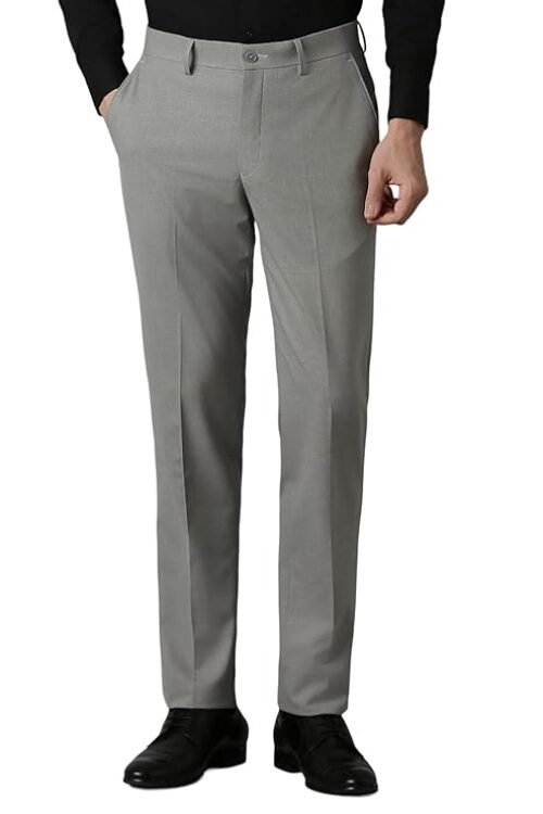 Louis Philippe Men Regular Fit Pants