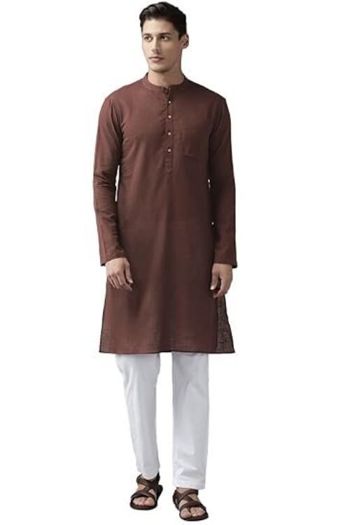 Men Cotton Regular Kurta