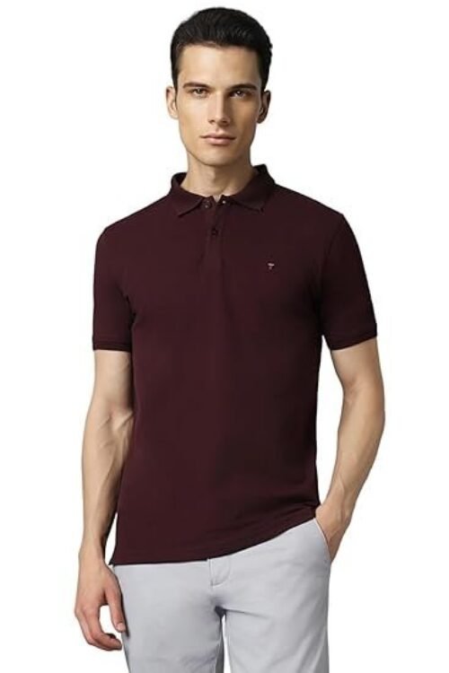 LP Men’s Solid Slim Fit T-Shirt